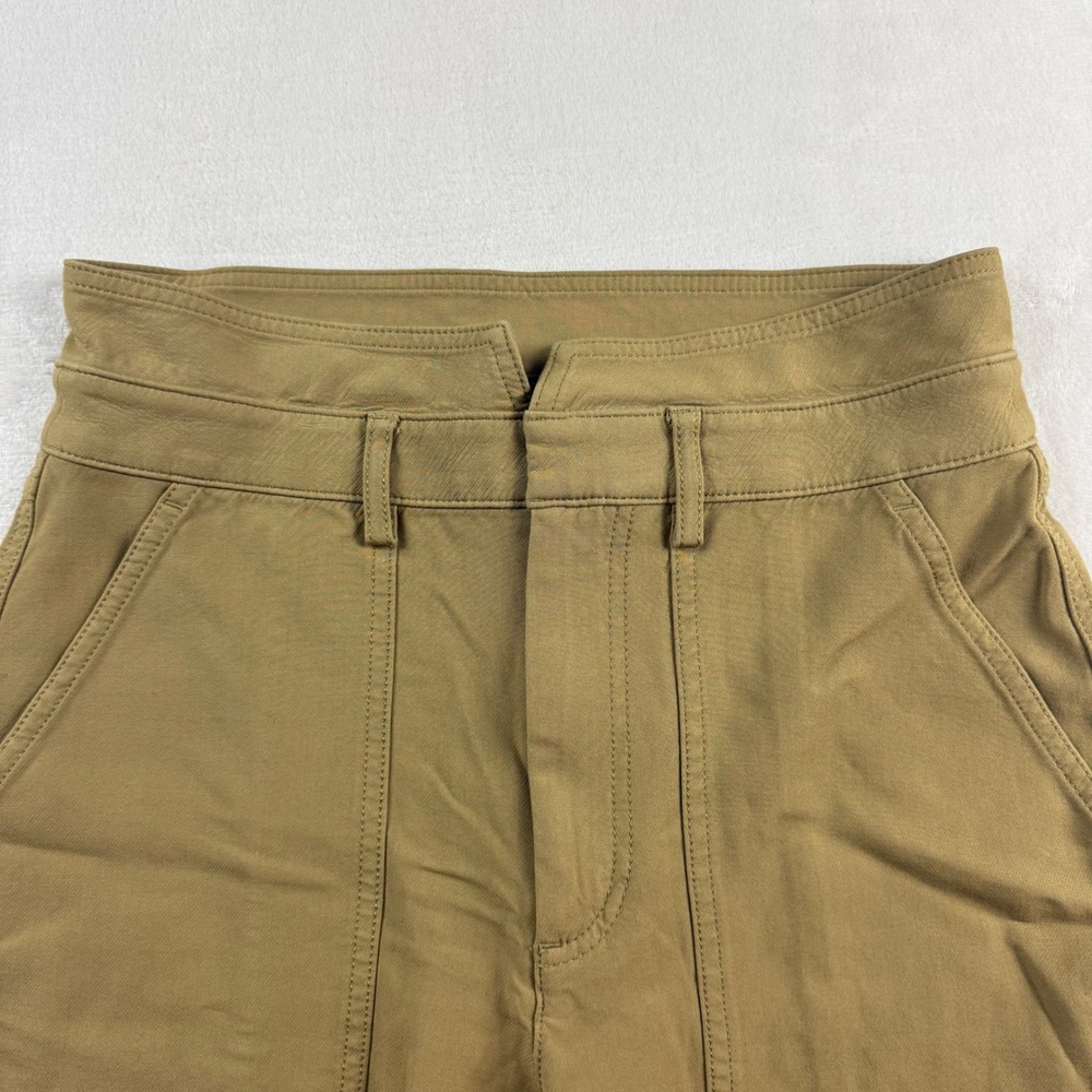 Banana Republic Utility Pants Womens 6 Brown Contemporary Neutral NO BELT - Picture 4 of 12
